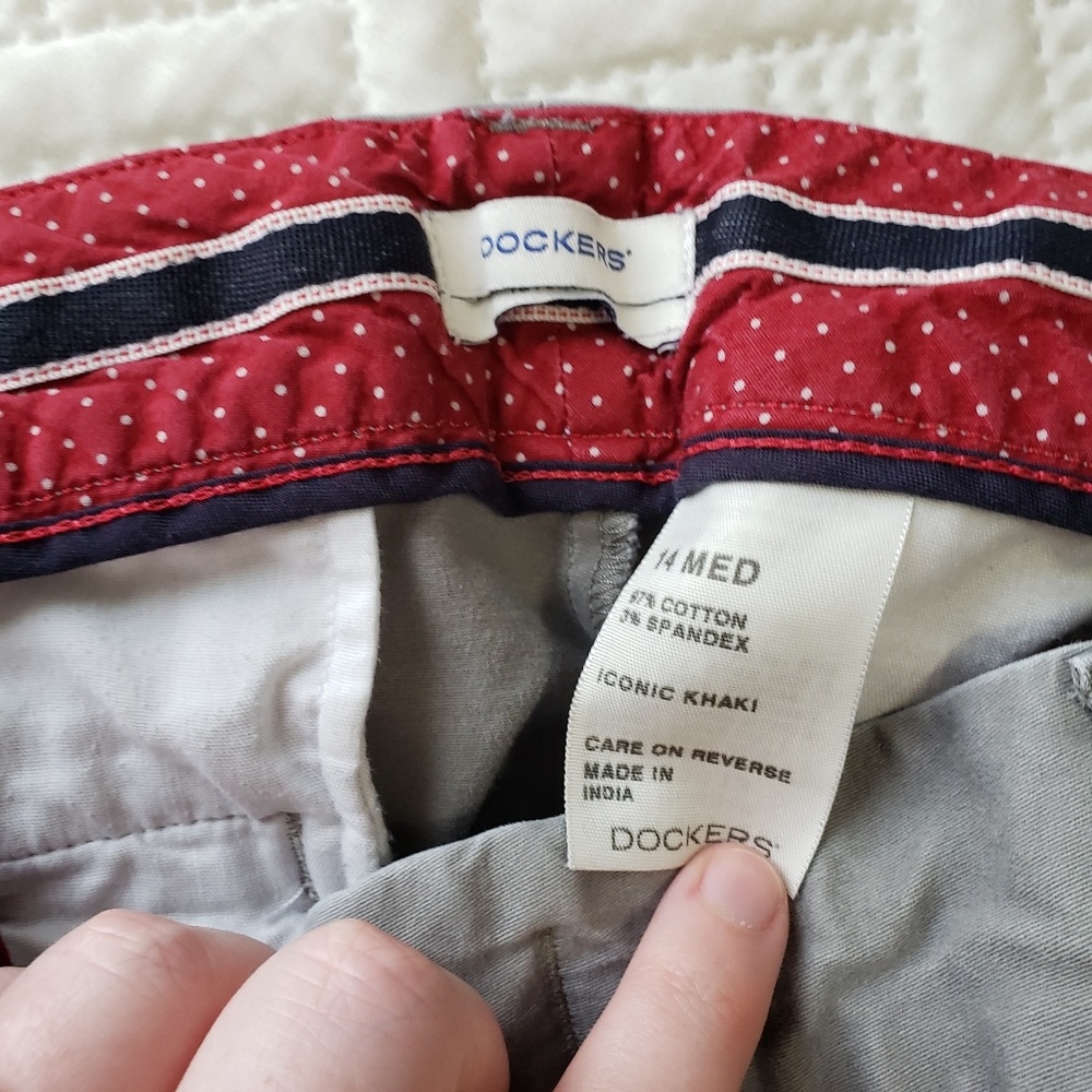 Sold Elsewhere - Gray Dockers Work Pants - Picture 4 of 5